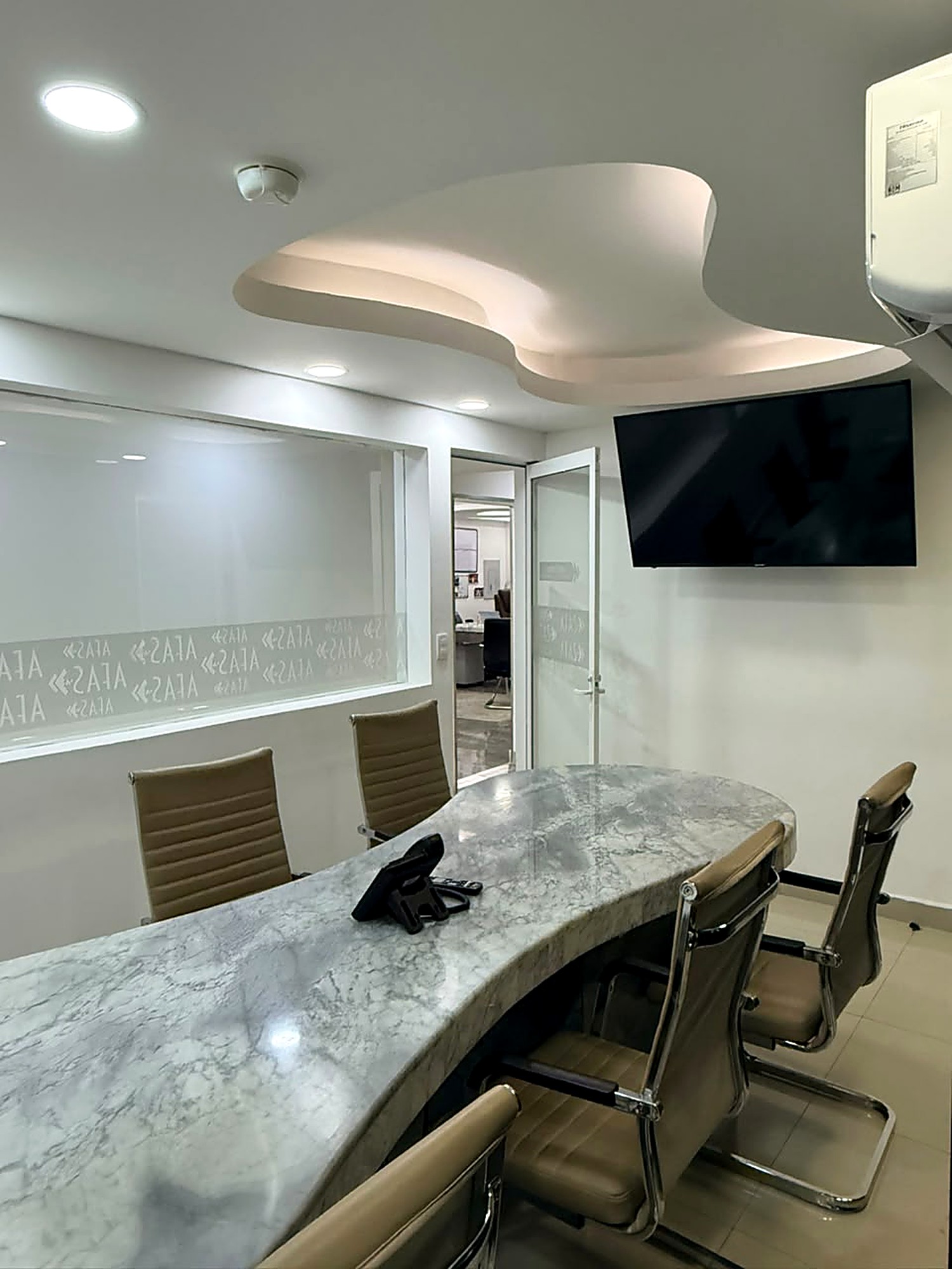 Sala de juntas de AFAS Contadores